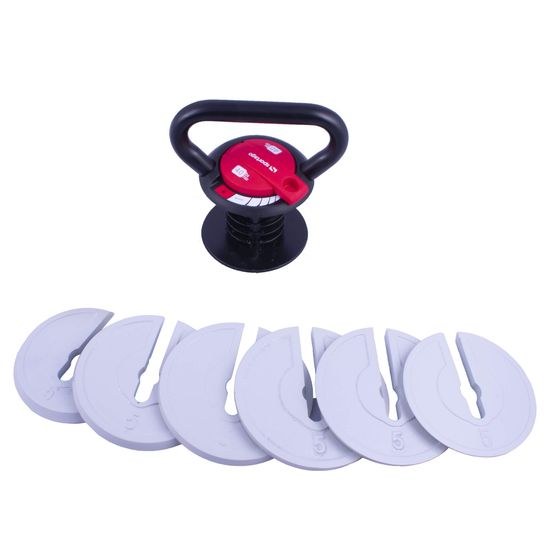 Sportago nastavitelný Kettlebell 4,5-18kg