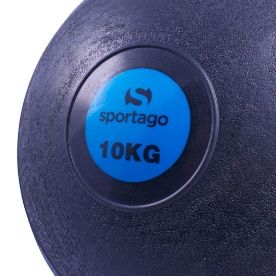 Sportago Slam Ball 10 kg - modrý