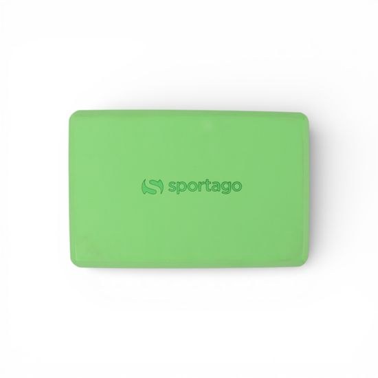 Jógový blok Sportago Tiga - jednofarebný