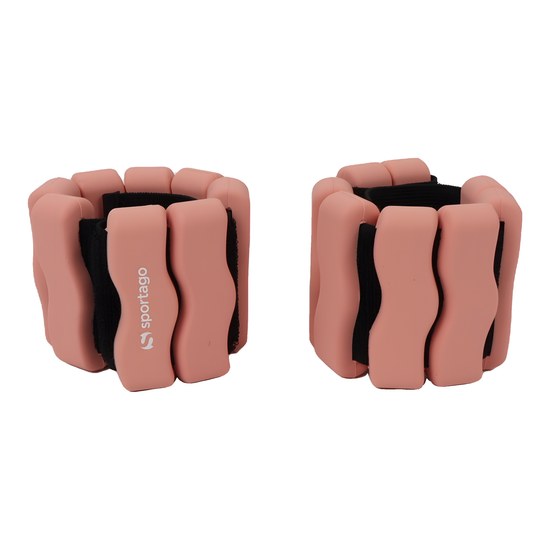 Sportago Fity Wave – silikonové závaží na kotníky a zápěstí 2×0,5 kg