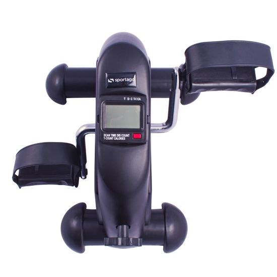 Pohled shora na mini rotoped Sportago Mini Bike Arm s nastavením zátěže