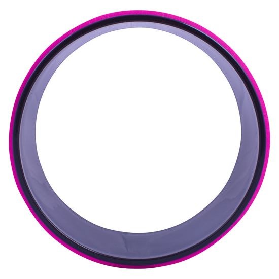 Yoga Wheel Sportago Jiwa, černo-růžová
