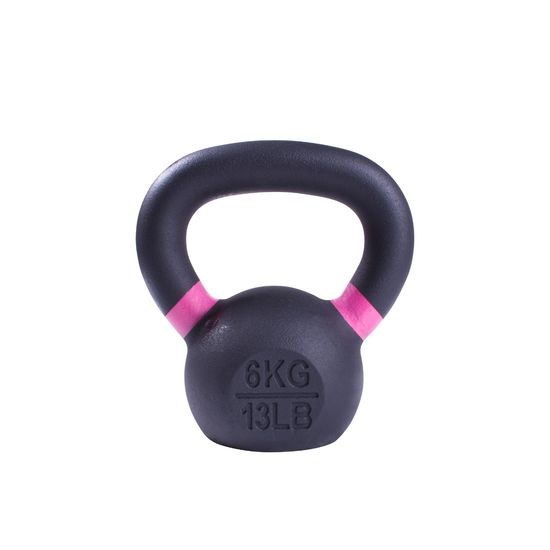 Sada powdercoated kettlebellu Sportago Ironside