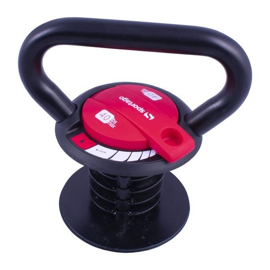 Sportago nastavitelný Kettlebell 4,5-18kg