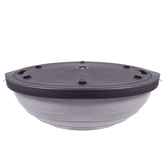 Balanční podložka Sportago Balance Ball - 63 cm šedá