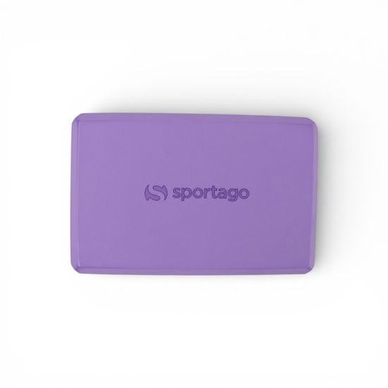 Jógový blok Sportago Tiga - jednofarebný