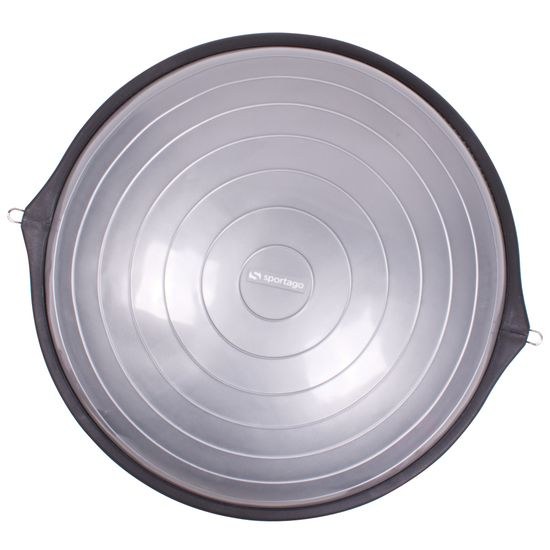 Balanční podložka Sportago Balance Ball - 63 cm šedá
