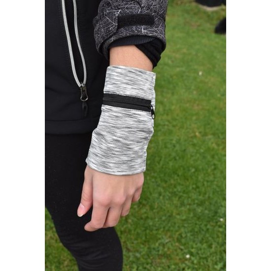 Sportago Armband na běh - šedá