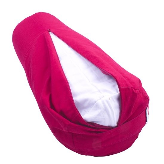 Vankúš na jogu Sportago Pillow, bordová