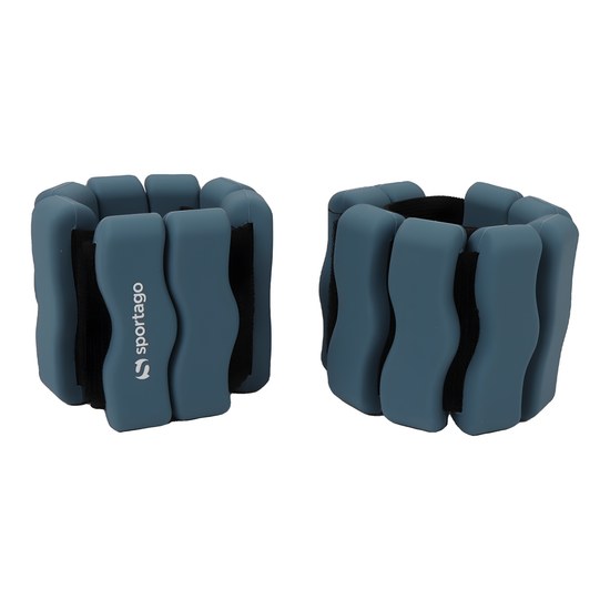 Sportago Fity Wave – silikonové závaží na kotníky a zápěstí 2×0,5 kg