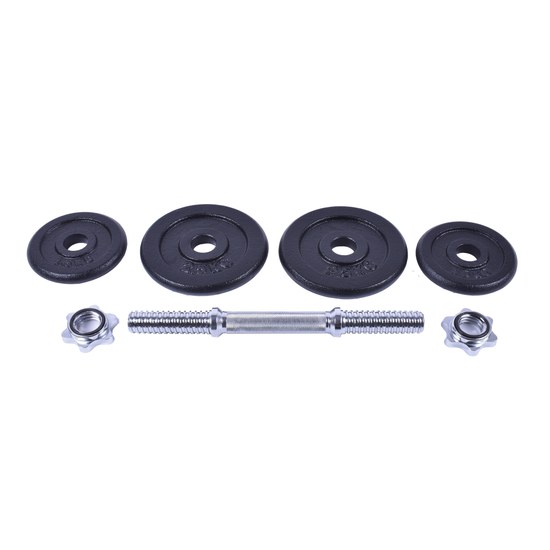 Sada jednoručných nakladacích činiek 2x15 kg Sportago Fader 30mm