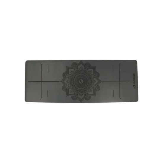 Gumová jogová podložka Sportago Amita 185x68x0,45 cm