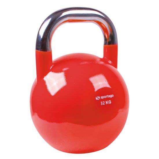 Sportago Competition Kettlebell 32 kg, červený