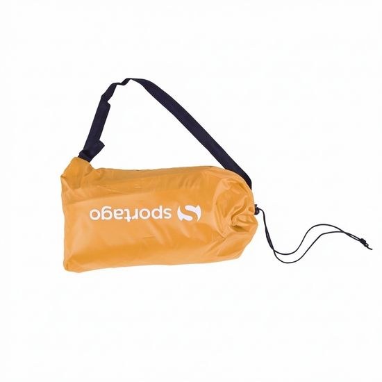 Nafukovací sedací vak Sportago AirRelax, oranžový