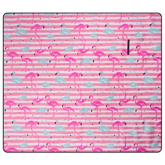 Sportago Flamingos pikniková deka 200x200 cm