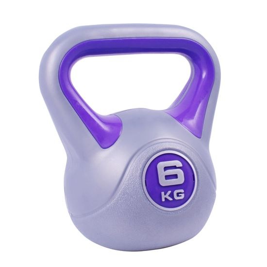 Činka Sportago Kettlebell 6 kg - fialová