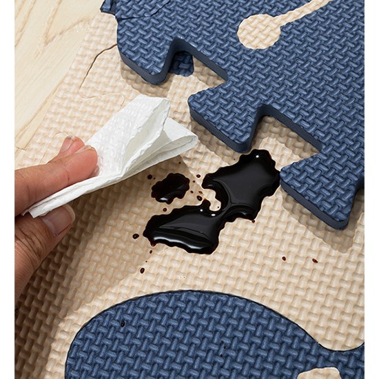 Puzzle podložka Sportago Easy-Lock 30x30x1 cm, 9 ks, zvieratá