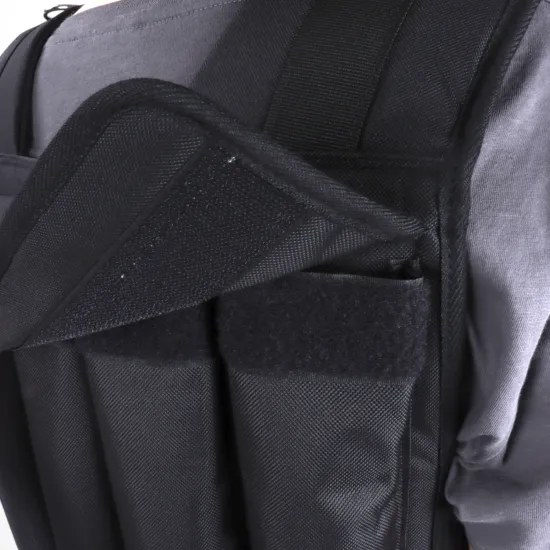 Kapsa a suchý zip pro zajištění zátěžového vaku vesty Sportago Gravus 10 kg