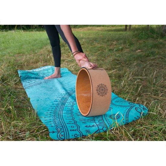 Sportago Yoga Cork Wheel