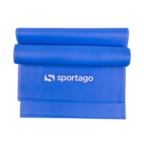 Gumový expandér Sportago Band Heavy 120 cm, modrý