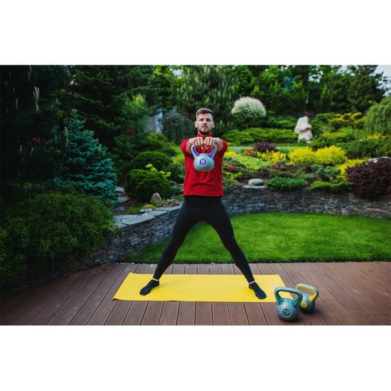 Činka Sportago Kettlebell 6 kg - fialová