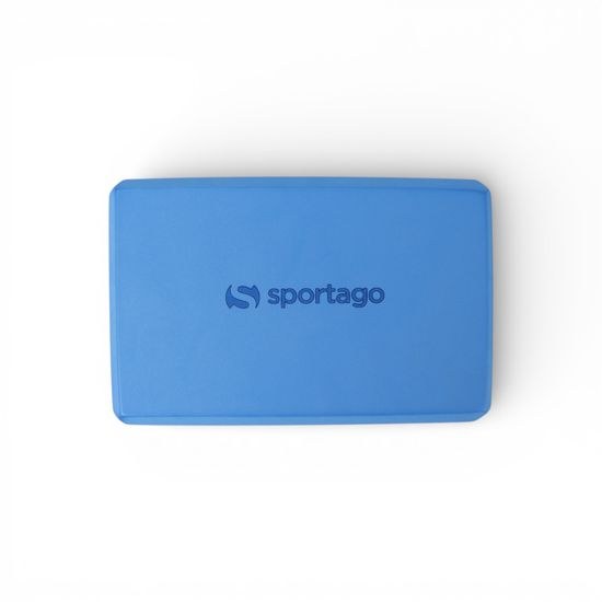 Jógový blok Sportago Tiga - jednofarebný