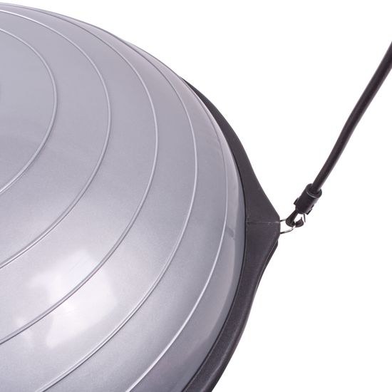 Balanční podložka Sportago Balance Ball - 63 cm šedá