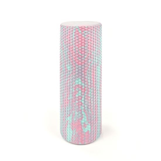 Yoga válec Sportago Seymour, modro-růžový
