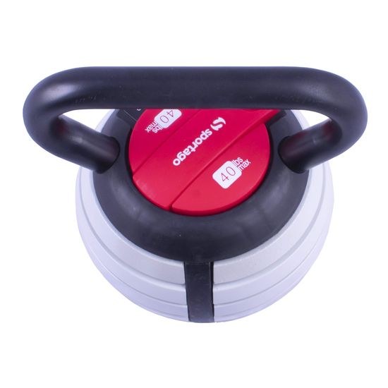 Sportago nastavitelný Kettlebell 4,5-18kg