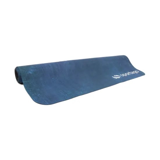 Prémiová semišová podložka na jogu Sportago 185x68x0,15 cm - Zlatý Prúd