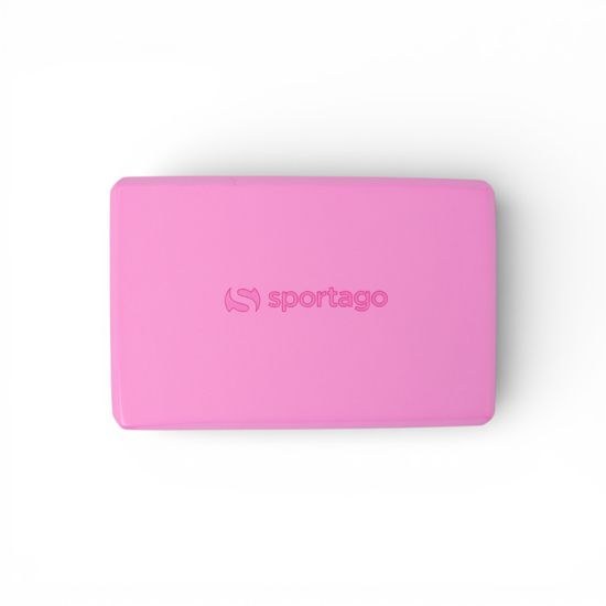 Jógový blok Sportago Tiga - jednofarebný