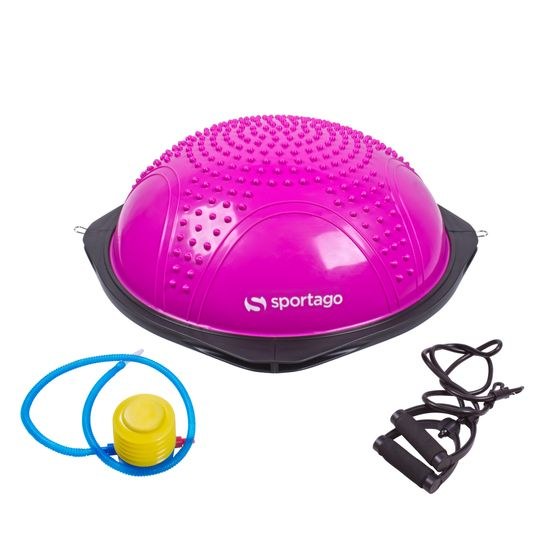 Balančná podložka Sportago Balance Ball - 60 cm fialová