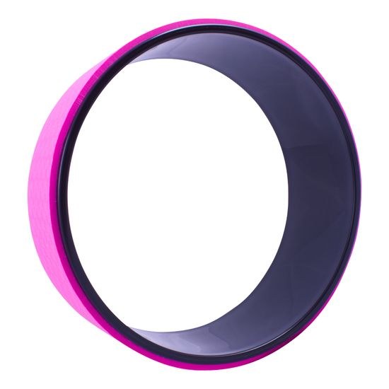 Yoga Wheel Sportago Jiwa, černo-růžová