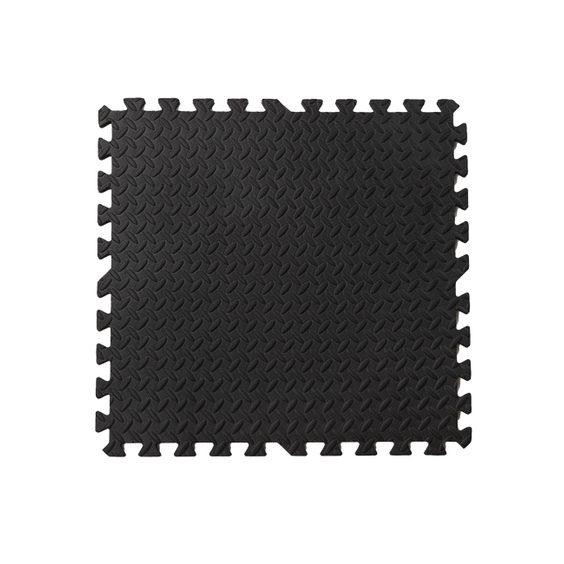 Puzzle podložka Sportago Easy-Lock 60x60x1,2 cm, 4 ks, čierna