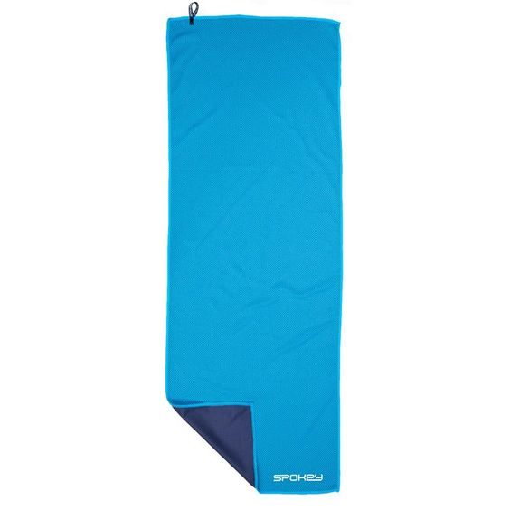 Spokey COOLER Chladící rychleschnoucí ručník 31x84 cm, modrý v plastic bag - klient
