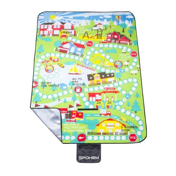 PICNIC BOARDGAME Pikniková deka deka s popruhom, orig. Vzor 130 x 170 cm