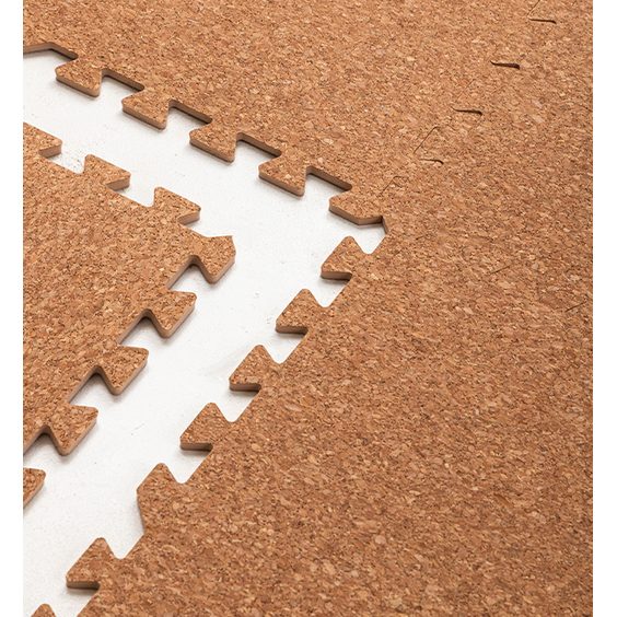 Korková puzzle podložka Sportago Easy-Lock 60x60 cm 4 ks