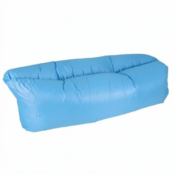 Nafukovací sedací vak Sportago AirRelax, modrý