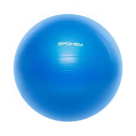 Spokey Fitball III Gymnastická lopta 75 cm vrátane pumpičky, modrý