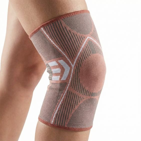 Sportago Sportovní bandáž na koleno elastická - tělová - 2 ks