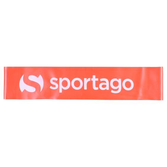 Gumový pás Sportago Stretch Medium Light, oranžový