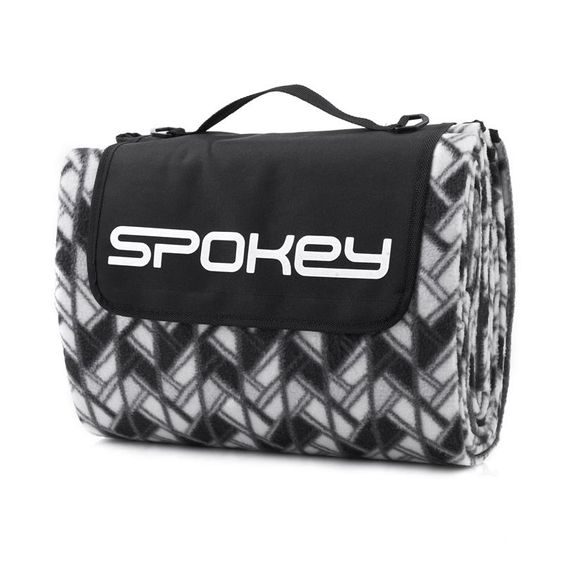 Spokey PICNIC ETNO Pikniková deka s popruhem 180 x 210 cm