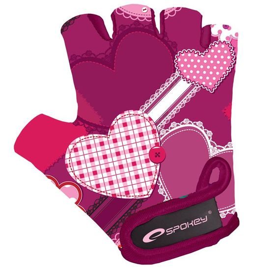 HEART GLOVE Detské cyklistické rukavice XS