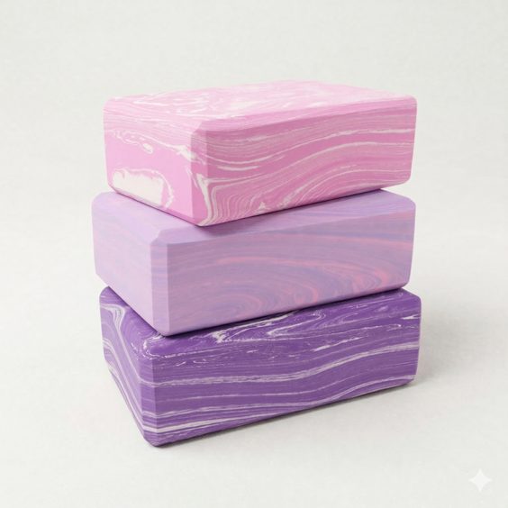 Yoga Block Sportago Tiga, viacfarebný