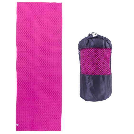 Yoga ručník Sportago anti-slip, růžový