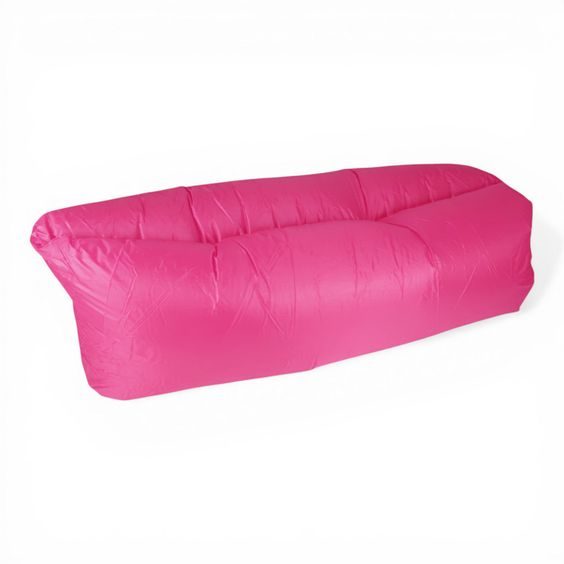 Nafukovací sedací vak Sportago AirRelax, růžový