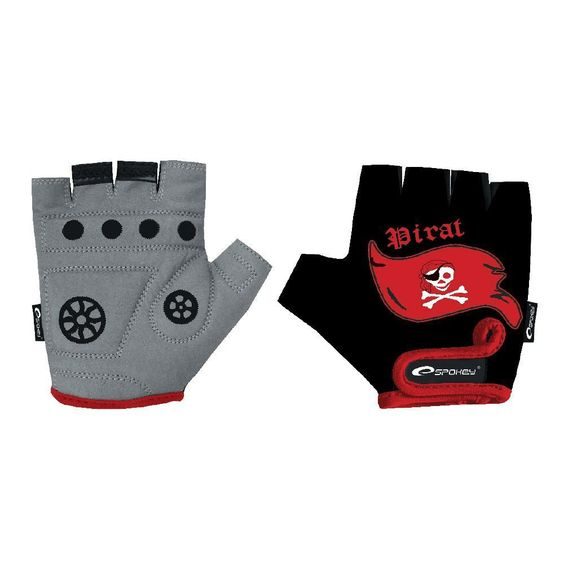 Spokey PIRATE GLOVE Dětské cyklistické rukavice