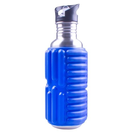 Masážní outdoorová láhev Sportago Garrafa - modrá