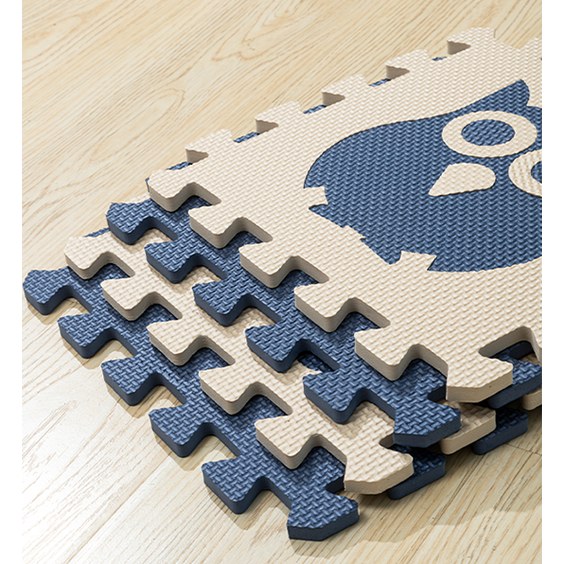 Puzzle podložka Sportago Easy-Lock 30x30x1 cm, 9 ks, zvieratá