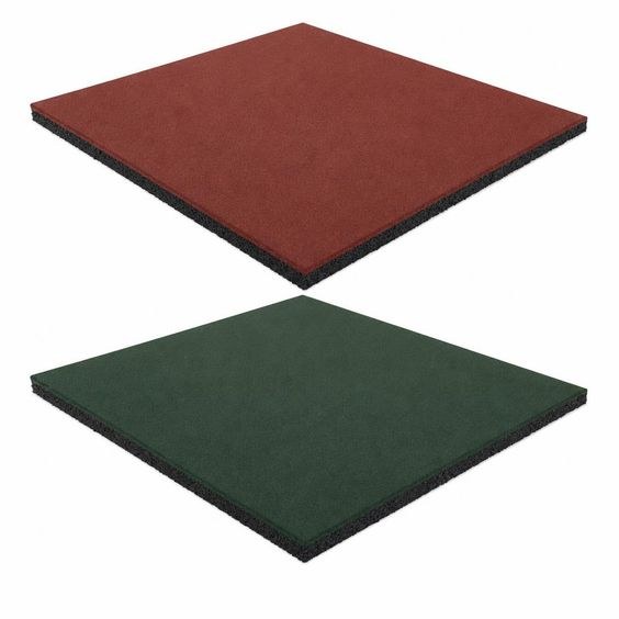 Vonkajšia gumová dlažba Sportago 50×50×2,5 cm